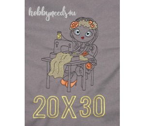 Stickserie - Sewing Girls